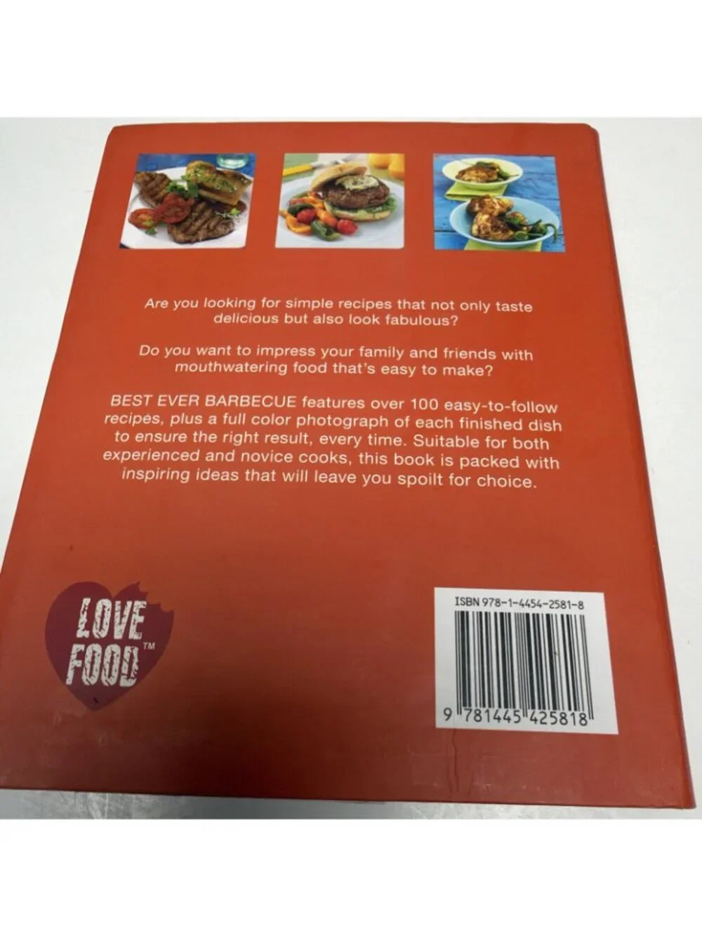 Lot of 4 BBQ Recipes Cookbooks Cooking W/Fire & Smoke, Most Loved BBQ & 2 More